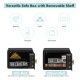 Compact 0.5 cubic feet security safe with keypad, made of durable steel, ideal for storing cash, jewelry, and documents.