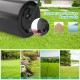 Lawn roller with U-shaped handle, 16-gallon capacity, designed for easy filling with water or sand for garden use.