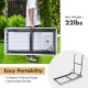 Folding cleaning sink table with sprayer, lightweight design, ideal for outdoor use and easy portability.