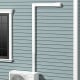 Mini decorative PVC slim line cover kit for air conditioner pipes, crafted from weather-resistant material for.