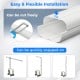 4-inch PVC slim line cover kit for mini-split AC, weather-resistant, customizable, and easy to install.