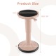 Adjustable-height wobble chair in pink, measuring 12.5" wide and 16.5"-24" tall, designed for active learning and.