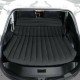 Inflatable SUV air backseat mattress in black, designed for comfort and portability, ideal for camping and road trips.