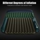 Inflatable SUV air backseat mattress with 5 compartments, made of durable PVC, perfect for travel and camping.
