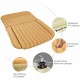 Inflatable SUV air backseat mattress made of soft flocking and durable PVC, ideal for camping and road trips.