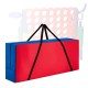 Giant 4 in A Row storage carrying bag in red and blue, made of durable Oxford cloth, perfect for transporting game sets.
