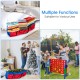 Giant 4 in A Row storage bag made of durable Oxford cloth, ideal for transporting game sets to parks or gatherings.