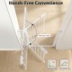Baby Gate for Stairs Pressure Mounted Auto-Close Door Gate - Gallery View 10 of 12