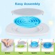 Balance board maze for kids featuring three maze discs, anti-slip surface, and 140 lbs capacity for safe balancing fun.