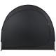 Black bike storage tent featuring waterproof PU coated oxford fabric, enclosed design, and large walk-in door for easy.