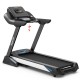 4.75 HP treadmill in black with adjustable speed, auto incline, and LED display for home fitness.