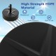 Patio umbrella base made of high-strength HDPE, 88 lbs capacity, waterproof, sun-protective, ideal for outdoor use.