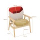 Modern accent chair with rubber wood frame, spacious backrest, and polyester upholstery, ideal for living rooms and.