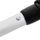 Close-up of the adjustable aluminum alloy paddle shaft, showcasing the durable material for surf and SUP activities.