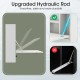 Upgraded hydraulic rod for the wall-mount floating desk, ensuring smooth and safe transitions for space-saving use.
