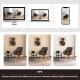 Brown Modern Leathaire swivel accent chair with beech wood legs, ideal for living room or dining room use.