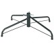 Folding metal stand for 7.5 feet artificial Christmas tree, featuring anti-slip foot pads for stability and floor.
