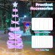 7 Feet Outdoor Spiral Christmas Tree for Party, Xmas New Year Decoration - Gallery View 10 of 10