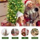 6-foot pre-lit artificial fir pencil Christmas tree with 150 LED lights, perfect for cozy holiday decor in any corner.