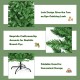 6-foot pre-lit artificial fir pencil Christmas tree with 150 LED lights, featuring a slim design and sturdy iron stand.
