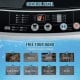 Control panel of the Compact Washer and Dryer Combo with multiple wash programs for efficient laundry routines.