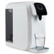 Countertop reverse osmosis water filter with UV light, compact design, and touch panel for easy water purification.