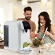 Countertop reverse osmosis water filtration system with 5-stage filtration for cleaner drinking and cooking water.