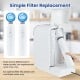 Countertop reverse osmosis water filtration system with easy filter replacement for cleaner drinking and cooking water.