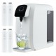 Countertop reverse osmosis water filtration system with replacement filters, providing advanced 5-stage filtration for cleaner water.