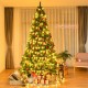 9 ft Premium Artificial Christmas Tree with metal stand, featuring 1346 tips for a full-bodied look, perfect for indoor.