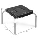 Yoga headstand bench with PVC pads, sturdy iron frame, and ergonomic design for comfortable inversion exercises.