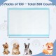 Dog and puppy pee pads, 24" x 17", 300 counts, designed for maximum absorption and leak protection during potty.