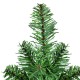 Top view of a 2 ft artificial PVC Christmas tree with realistic branches, perfect for holiday decorations.
