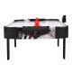 42-inch air hockey tabletop with two pushers, electronic scorer, and sturdy MDF frame for kids' gaming fun.
