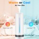 5.5L cool mist humidifier with remote control, showcasing warm and cool mist options for versatile comfort.