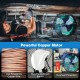 High velocity floor fan with adjustable tilt, durable aluminum blades, and 3 speeds for versatile use in garages and.