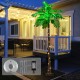 6 FT LED lighted artificial palm tree with coconuts, perfect for outdoor patios and festive gatherings.