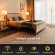 3-piece table and floor lamp set with modern design, durable metal construction, perfect for stylish room illumination.