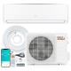 EcoGuard Series 18000 BTU mini split air conditioner and heater with smart WiFi control and energy-efficient inverter technology.