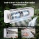 Self-cleaning mini split air conditioner with removable filters, designed for efficient cooling and heating in large.