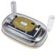 Top view of the egg incubator featuring automatic egg turning and built-in airflow system for humidity control.