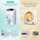 Electric laundry dryer and full-automatic washing machine combo with reverse tumble action for efficient drying and.