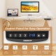 Control panel of the Electric Standing Desk with LED display, featuring 3 memory heights for easy height adjustment.