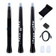 Electronic wind instrument synthesizer in black with 100 tones, rechargeable battery, and portable design for easy play.