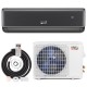 Mini split air conditioner and heater with 12000 BTU capacity, remote control, and Energy Star certification for.