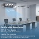 Mini split air conditioner with 360° air flow supply, Energy Star certified, for efficient cooling and heating in rooms.