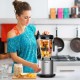High-power 1500W blender with 64oz pitcher, 10 speeds, and stainless steel blades for versatile kitchen use.