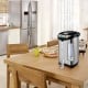 5-liter electric water boiler with LCD display, stainless steel design, ideal for convenient hot water access in the.