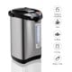 5-liter electric water boiler showcasing a sleek stainless steel finish and intuitive LCD temperature controls for easy.