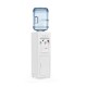 5-gallon hot and cold water cooler dispenser with child safety lock, detachable drip tray, and storage cabinet for easy.